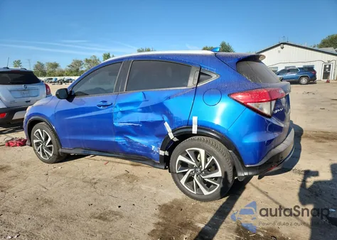 2019 Honda Hr-V Sport z USA, uszkodzony, nr VIN 3CZRU6H14KG719644